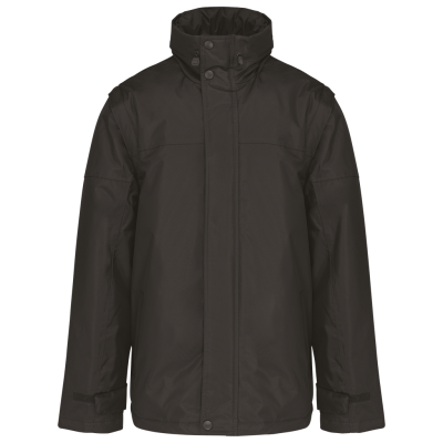 Men's removable-sleeve jacket